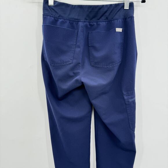 FIGS Zamora 2.0 Jogger Scrub Pants Sz XXS Navy Blue W18SW2005 - Picture 4 of 11